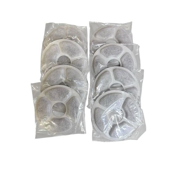 Cat/Pet Water Fountain Filters Replacement Filters Circle 8 pack - Picture 8 of 10